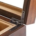 thumbnail image 2 of 10 piezas de bisagras de soporte para caja de madera de 90 grados para pequeñas cajas de madera para joyas, vino, relojes, tapas de madera, 2 of 4