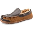 thumbnail image 1 of RockDove Men's Braxton Genuine Suede Moc Slipper, 1 of 6