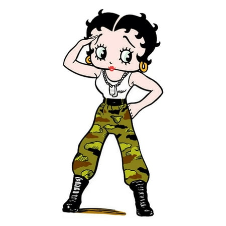 Betty Boop - Army Fatigues