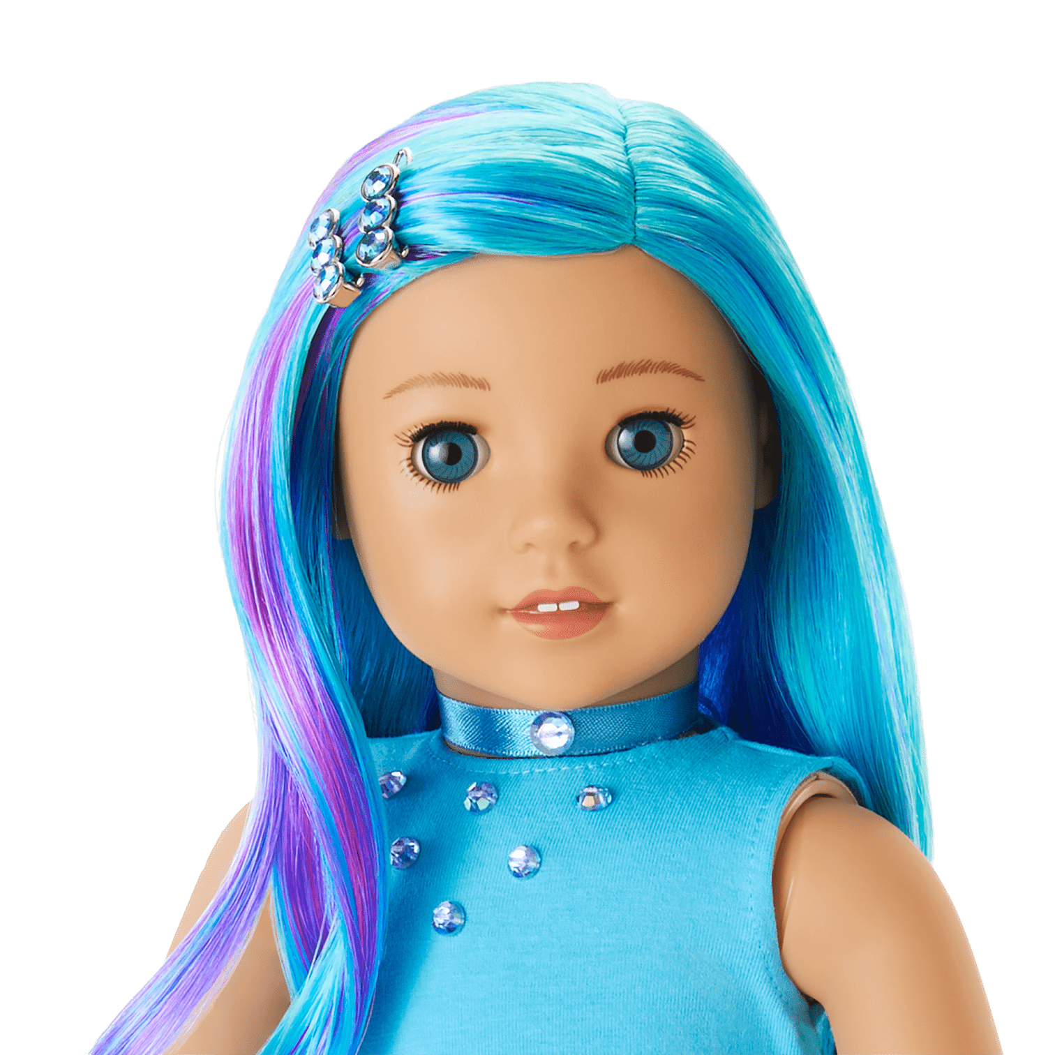 American Girl Birthstone Collection December Blue Beauty Topaz Outfit for 18 inch Dolls