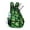 Dark Green Four-leaf Clover, variant on Pickleball Shoulder Bag for Men and Women - Fence Hook - Crossbody Backpack with Water Bottle Holder Leopard Print