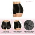 thumbnail image 3 of ALWAYS Women Workout Yoga Shorts - Premium Soft Solid Stretch Cheerleader Running Dance Volleyball Short Pants, 3 of 5