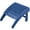 Navy Blue, variant on LEIYY HDPE Adirondack Ottoman Footrest for Adirondack Chair,HDPE All Weather Outdoor Folding Foot Stool for Porch, Backyard Gray