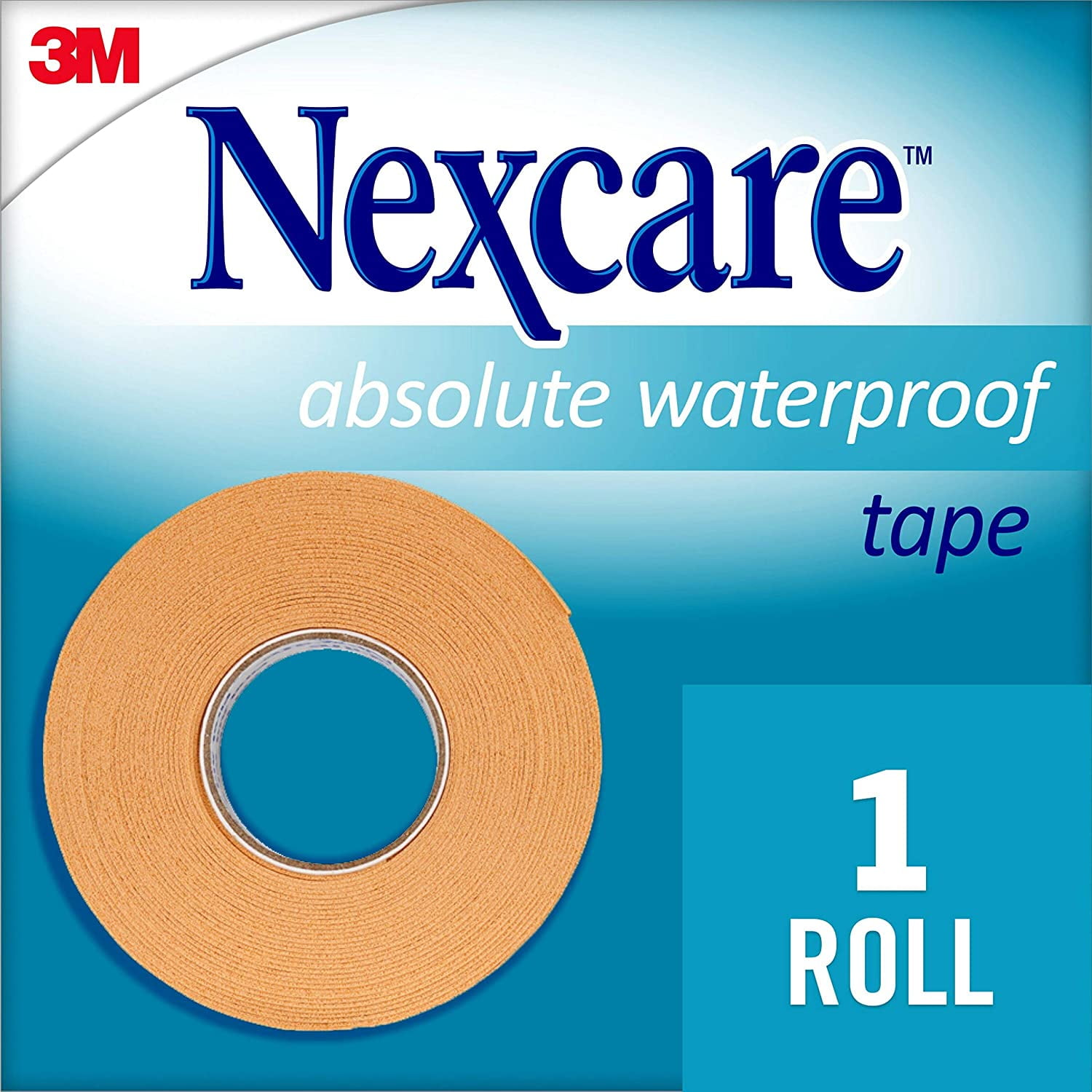 Nexcare Absolute Waterproof Wide Tape 11/2 Inches X 5 Yards 5 Yards