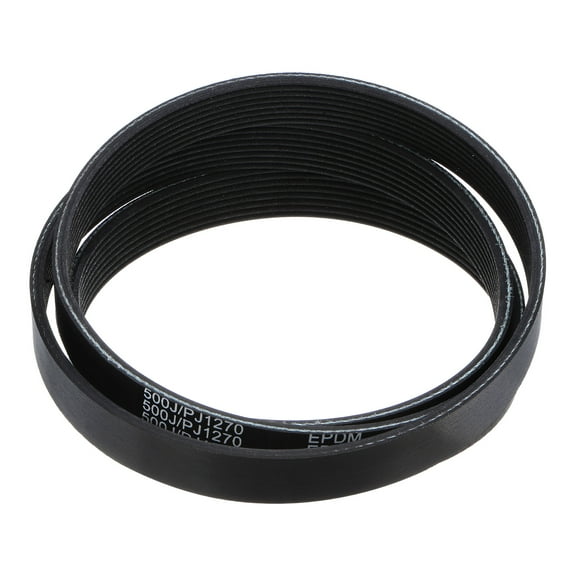 Uxcell 500J8 PJ V-Ribbed Belt 8 Ribs 50" Length x 0.74" Width EPDM Industrial Transmission Serpentine Belt