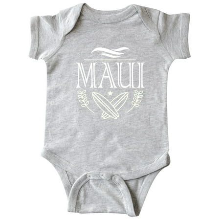 

Inktastic Maui Hawaii Surfing Gift Baby Boy or Baby Girl Bodysuit