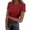 Wine, variant on Tshirts for Women Short Sleeve Crew Neck Lightweight Blue Womens Summer Clothes Womens Tops Trendy