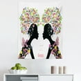 thumbnail image 1 of Zodiac Gemini Tapestry, 2 Young Ladies with Colorful Spring Blossoms and Butterflies Fashion Girls, Fabric Wall Hanging Decor for Bedroom Living Room Dorm, 5 Sizes, Multicolor, by Ambesonne, 1 of 1