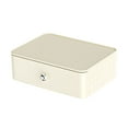 thumbnail image 1 of HOARBOEG Cream Wind Desktop Cosmetics Storage Box, 1 of 6