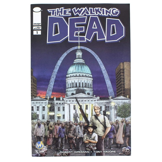 Libro de historietas Toynk Image Comics The Walking Dead #1 St. Louis
