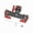 Red, variant on 180 Degree Rotating PTZ Base Aluminum Alloy 3-Position Live Streaming Stand