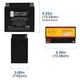 thumbnail image 2 of YB9A-A Batterie 12V 9AH 130 CCA, 2 of 6