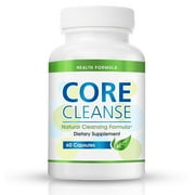 Core Cleanse Natural Colon Cleansing Supplement for Flat Belly, 60 Count