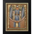 thumbnail image 2 of Unknown 12th Century English Illuminator 20x24 Black Modern Framed Museum Art Print Titled - Egypt; The Fall of Pagan Idols, 2 of 5