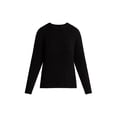 thumbnail image 5 of Joyspun Women's Sleepwear Ribbed Crewneck Top with Long Sleeves, Sizes XS-3X, 5 of 5