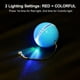 thumbnail image 3 of Juguete azul para gatos, pelota con luz LED, hierba gatera, cascabel y pluma, rotación automática de 360 grados mejorada y carga USB, juguete interactivo para gatos, perros y gatitos., 3 of 5