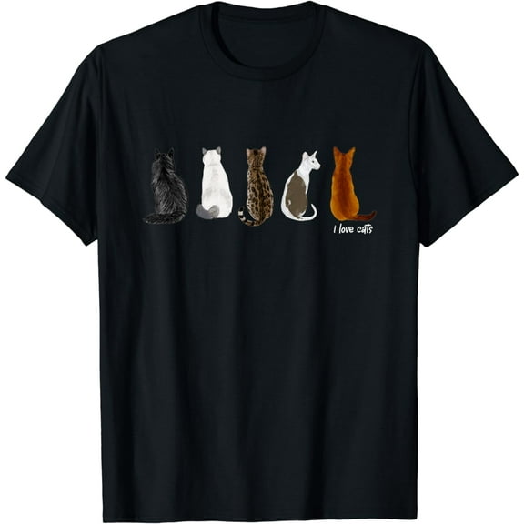 I Love Cats for Cat Lovers T-Shirt