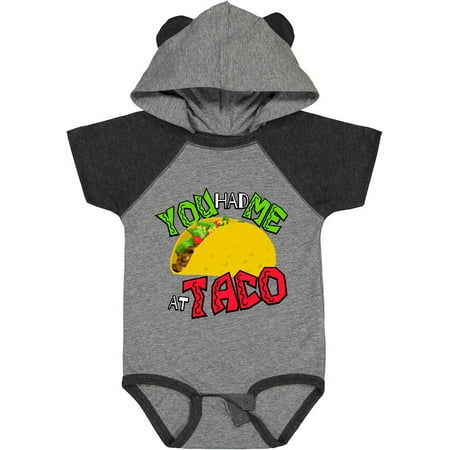 

Inktastic You Had Me at Taco Gift Baby Boy or Baby Girl Bodysuit
