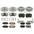 thumbnail image 2 of PowerStop Front and Rear Stock Replacement Brake Pad and Rotor Kit with Calipers Fits: HONDA Select Models KCOE1047, 2 of 5