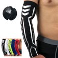 thumbnail image 6 of Opolski Outdoor Sport Basketball Running Soft Elastic Protective Arm Guard Sleeve Wrap, 6 of 8