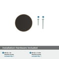 thumbnail image 4 of Amerock Balata 1-1/8 inch (29mm) Diameter Oil-Rubbed Bronze Cabinet Knob, 4 of 6