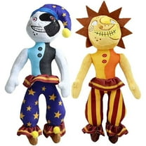Set 2 Sundrop and Moondrop Plush Stuffed Animal Doll 10" FNAF Five Night At Freddy's Toy