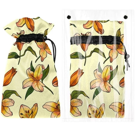 

Josid Floral Pattern Reusable Outdoor Faucet Insulation Covers Waterproof and Freeze-Resistant Spigot Protector Bags 2 Pack 11 x 6.9