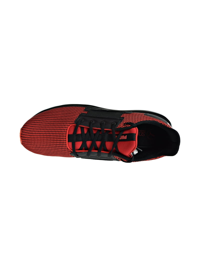 Enzo Street Knit Men's Shoes Flame Scarlet/Puma Black -