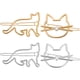 thumbnail image 5 of 4 pinzas para el pelo con forma de gato, pasadores metálicos para el pelo, pinzas para el flequillo para mujeres y niñas., 5 of 5