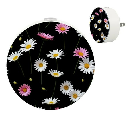 

YZUOUZY Lamp for Bedroom LED Lamp Bedside Lamps Set of 2 Daisy Pattern Flowers