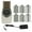 white, variant on LNGOOR Multipurpose Salad Maker Shooter Time-Saver Electric Cheese Grater One-Touch Control Electric Salad Maker with Blade for Home