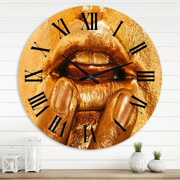 Designart 1 in Quartz Modern/Contemporary Wall Clock