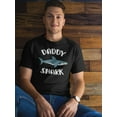 thumbnail image 2 of Daddy Shark. Men T-Shirt, Male 3X-Large, 2 of 4
