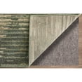 thumbnail image 5 of Feizy Eden Modern Abstract, Green/Ivory/Brown, 5' x 7'6" Area Rug Easy Care Stain Resistant Fade Resistant Industrial Distressed Floor Rug for Living room Bedroom, 5 of 9