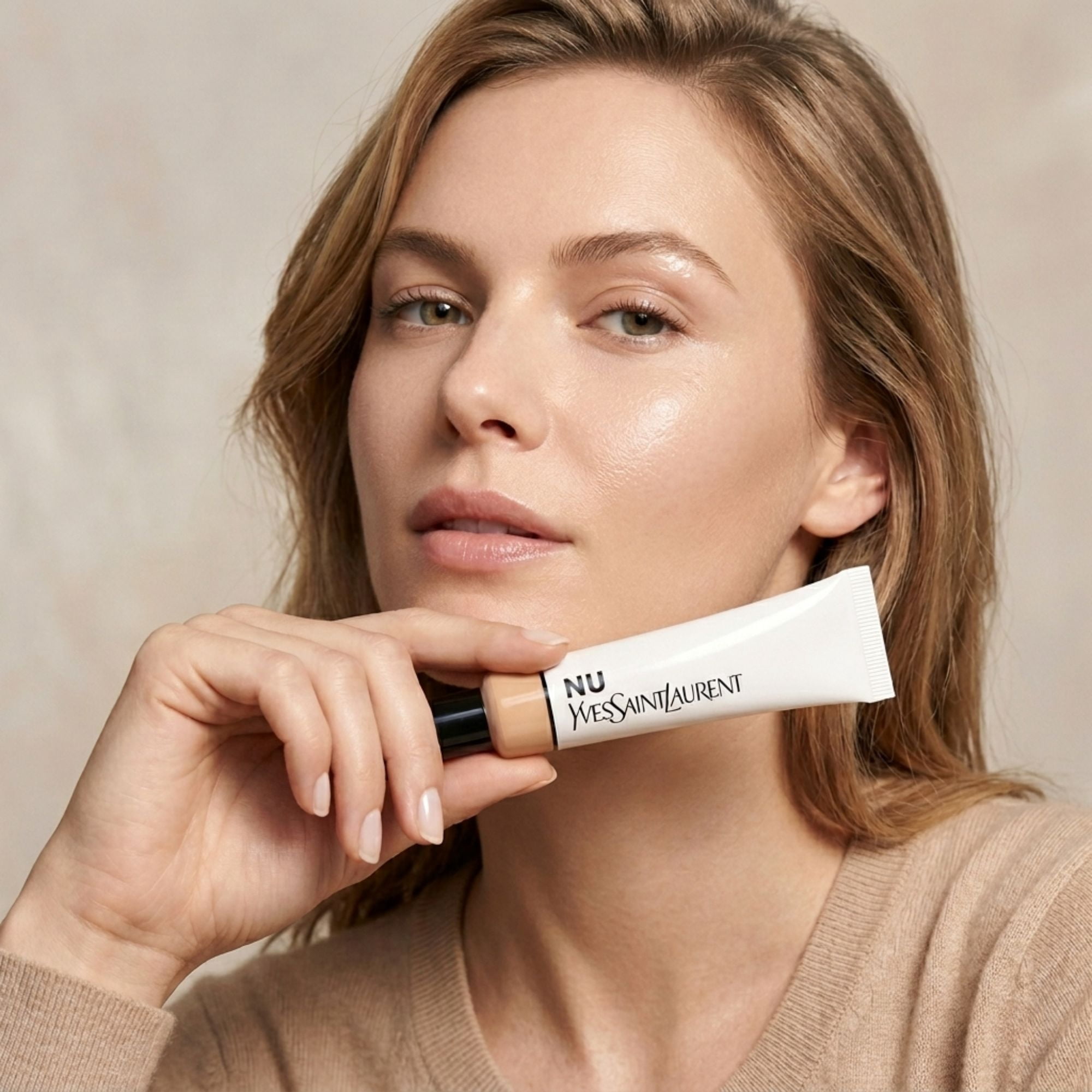 Yves Saint Laurent Nu Bare Look Skin Tint Foundation, NU 7, Lightweight Radiant Finish, 1 fl oz