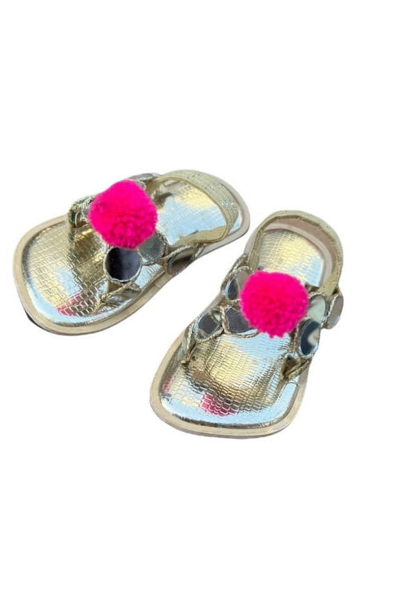 American Doll Indian South Asian Wedding Party Festival Shoes Slippers New Born