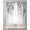 White Grey, variant on Blue Leaves Sheer Curtains 84 Inch Length 2 Panels Set for Living Room/Bedroom, Summer Botanical Kitchen Curtains with Grommet Semi-Sheer Curtains Drapes Voile Window Treatments 42"x84"x2