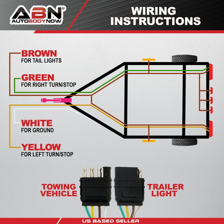 Trailer light wiring deals