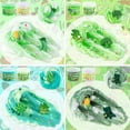 thumbnail image 4 of Slime Kit LAWOHO Gradient Green Cloud Butter Clear 360 ml x6, 4 of 8
