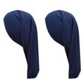 thumbnail image 2 of Men Women Stretchy Dreadlock Cap, Long Tail Breathable Headwrap for Locs Braids Hair, 2 Pack, 2 of 4