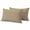 Brown, variant on 2 Pack Outdoor Waterproof Throw Pillow Covers,Vintage Sage Green Linen Style Decorative Square Pillow Case Patio Pillowcases for Chair Couch Sofa 16x16in