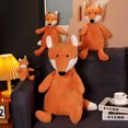 thumbnail image 4 of Muñeco de zorro escondido en secreto, juguete de peluche, muñeco de trapo, regalo para niña, muñeco de zorro pequeño de piel roja, 4 of 5