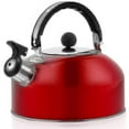 thumbnail image 1 of Home Whistling Kettle For Gas Stove 3l Stainless Steel Bottle(red), 1 of 4