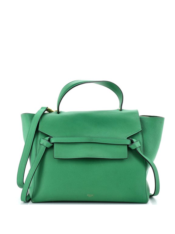Pre-Owned Belt Bag Textured Leather Mini By Rebag