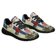 thumbnail image 6 of Veteran Memorial Day Always Remember Our Heroes Remember Soldiers Shoes Sneakers Black Size 12, 6 of 7
