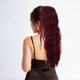thumbnail image 2 of Extensión de cola de caballo larga y ondulada para mujer, peluquín de aspecto natural, extensión de cabello rizado, peluca de cola de caballo alta, decoración para rendimiento, 2 of 7