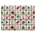 thumbnail image 2 of 10Pcs Christmas Cotton Festive Fabric Patchwork Precut Fabric Scraps for DIY Quilting for Xmas Sewing Crafting, 2 of 8