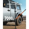 thumbnail image 2 of Farm Jack 48 Inch High Lift 3.18 Ton 7000 lbs Capacity Heavy Duty Ratcheting Off Road Utility Jack with 5.12 to 42.5 Inch Lifting Range for Tractor Truck SUV, 2 of 6