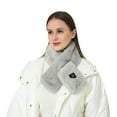 thumbnail image 2 of Neck Heat Pack Winter Heating Scarf Usb Rechargeable Safe Thicken Heat Retention Three Gear Adjustment Intelligent Wireless Cordless Heating Neck Wrap, 2 of 8