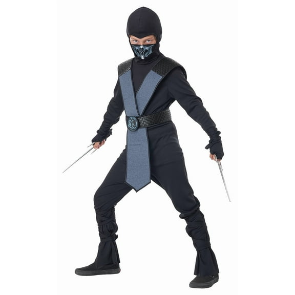 Dragon Master Ninja Child Costume (Grey)